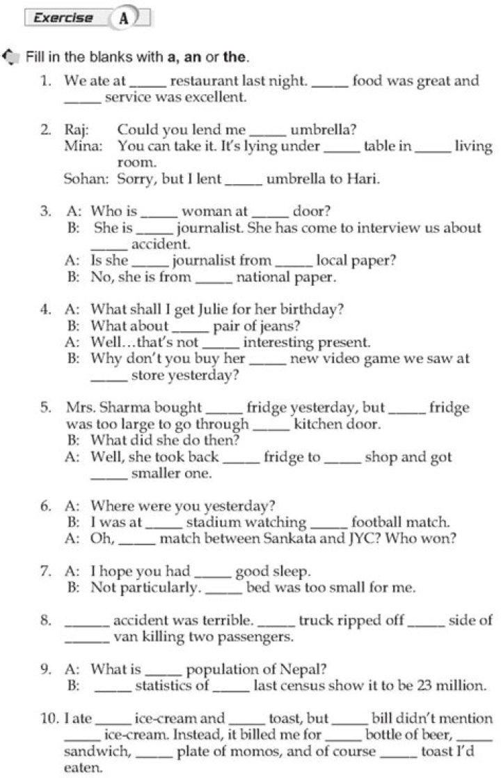 10th Grade Grammar Worksheets PDF for Free Download