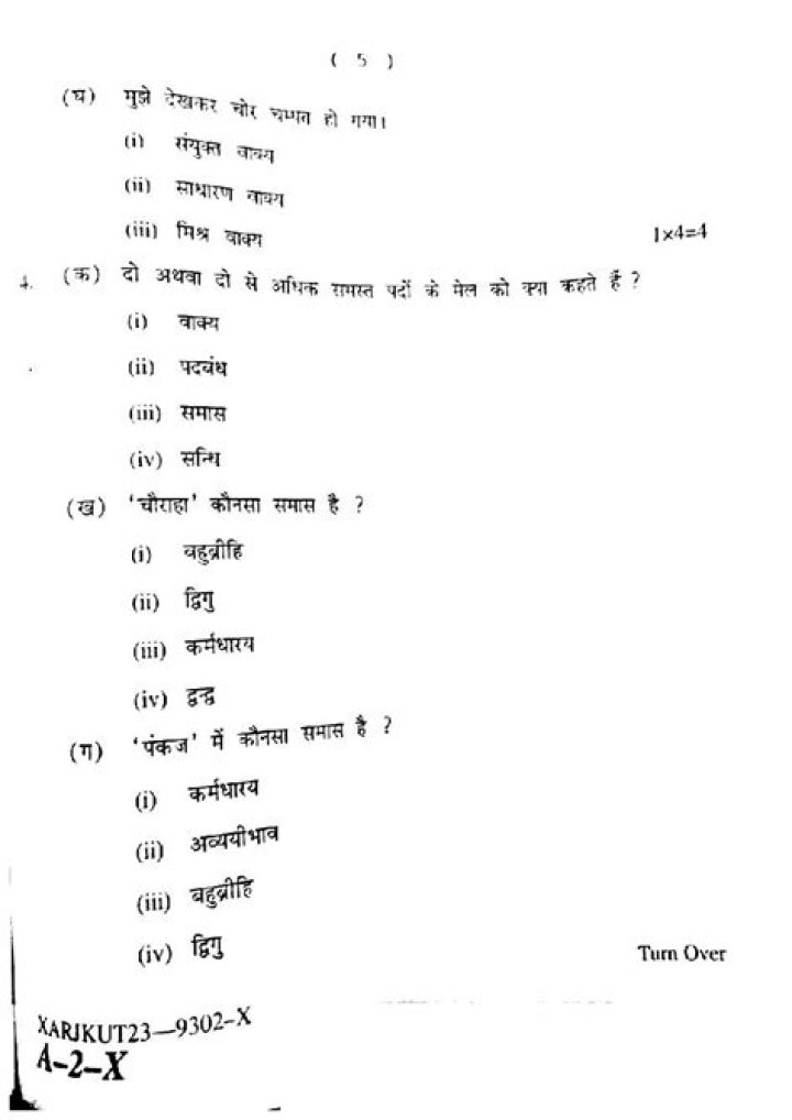 10th Hindi Question Paper PDF – Download Free Exam Sample