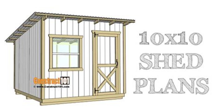 10x10 Lean To Shed Plans PDF – Easy DIY Construction Guide