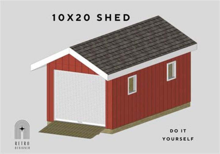 10x20 Shed Plans PDF – Easy DIY Construction & Storage Solution
