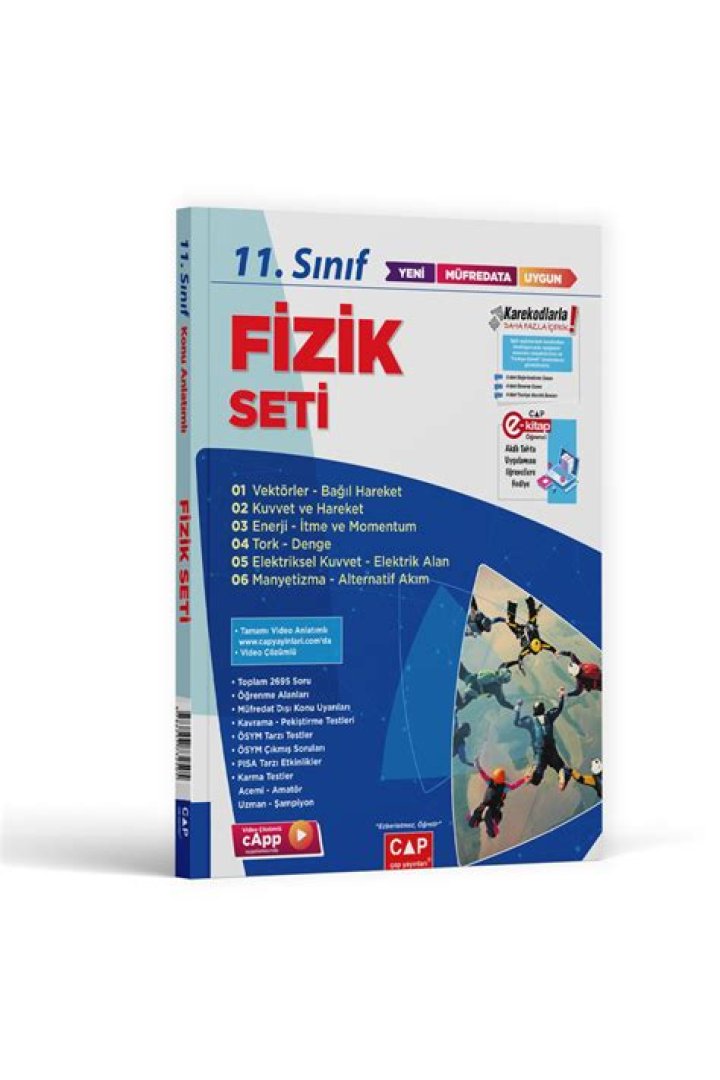 11. Sünüf Fizik PDF Test – Testi İçin Özellikle İyi İnsan
