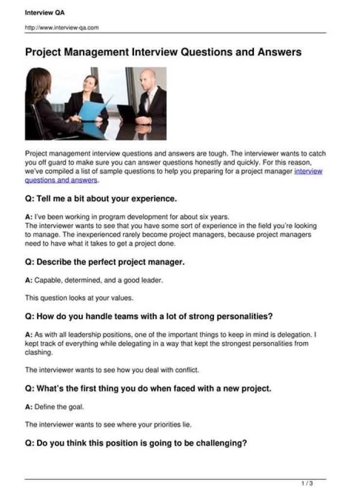 111 Project Management Interview Questions and Answers PDF – Perfect for Job Prep