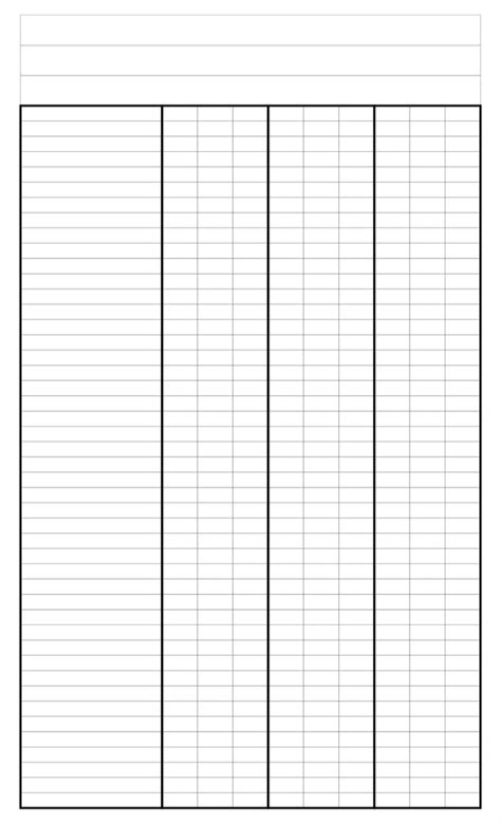 Download Free 12 Column Worksheet PDF for Easy Data Organization