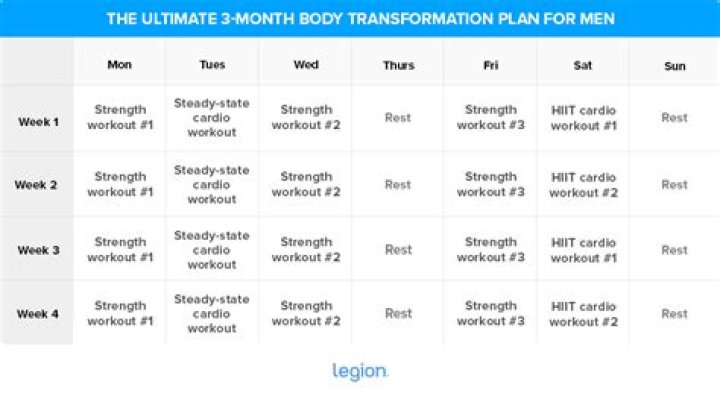 12-Month Male Body Transformation Plan PDF: Achieve Your Goal in One Year