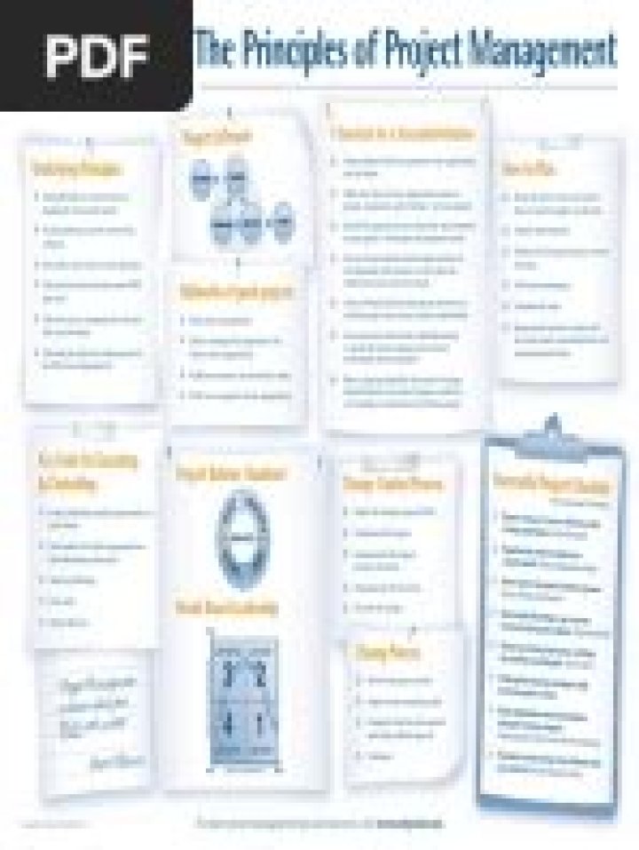 12 Principles of Project Management: Essential PDF Guide