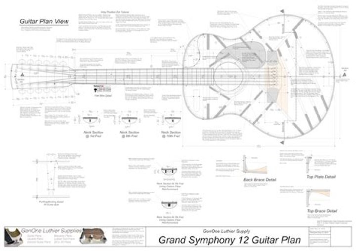 12 String Guitar Plans PDF: Build Your Custom Guitar at Home