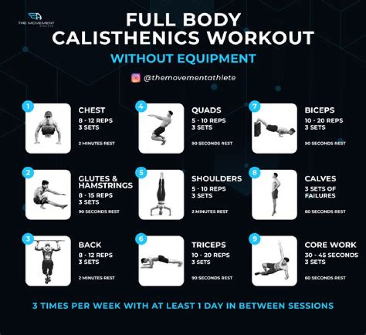 12-Week Calisthenic Training Plan PDF for Strength & Flexibility