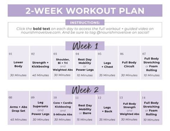 12-Week Full Body Workout Plan PDF for Stronger You