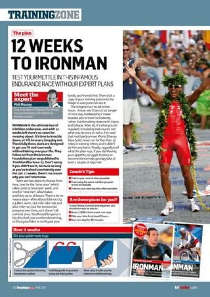 12-Week Ironman Training Plan PDF: Build Strength & Endurance