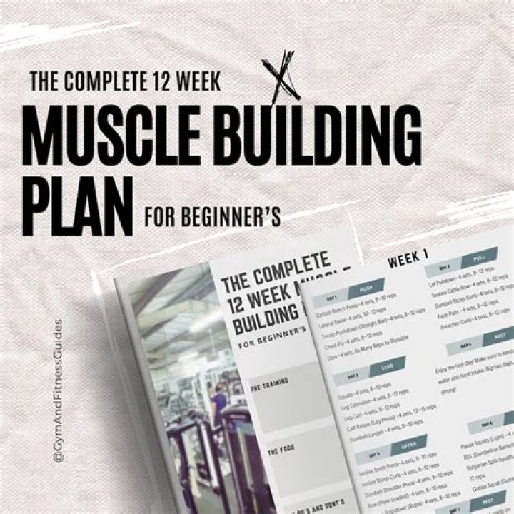 12-Week Muscle Building Meal Plans PDF: Gain Strength Fast