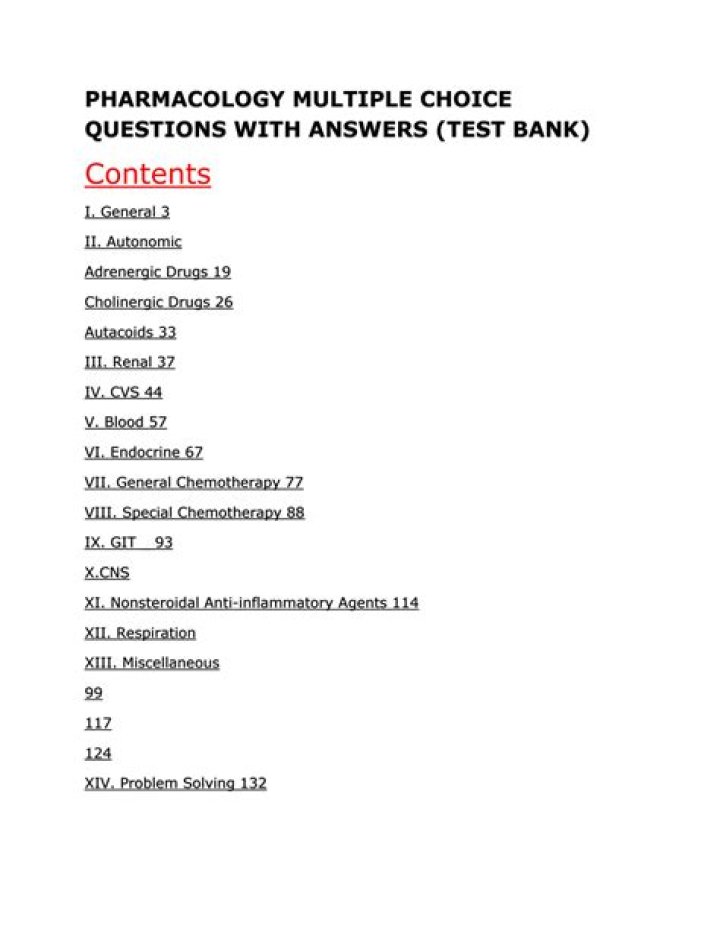 Master 1200 Pharmacology MCQs: PDF Study Guide & Practice Tests