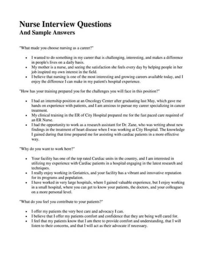 126 Nurse Interview Questions & Answers PDF – Top Clinical & Behavioral Questions