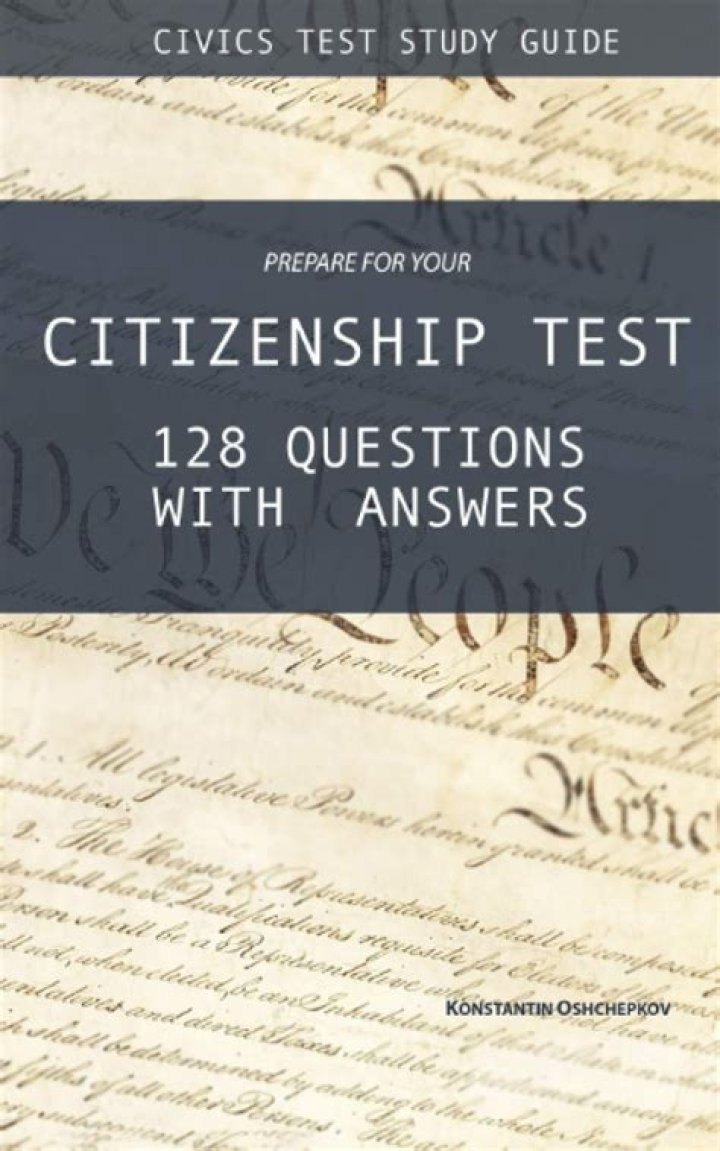 128 Question Citizenship Test PDF – Free Practice & Study Guide