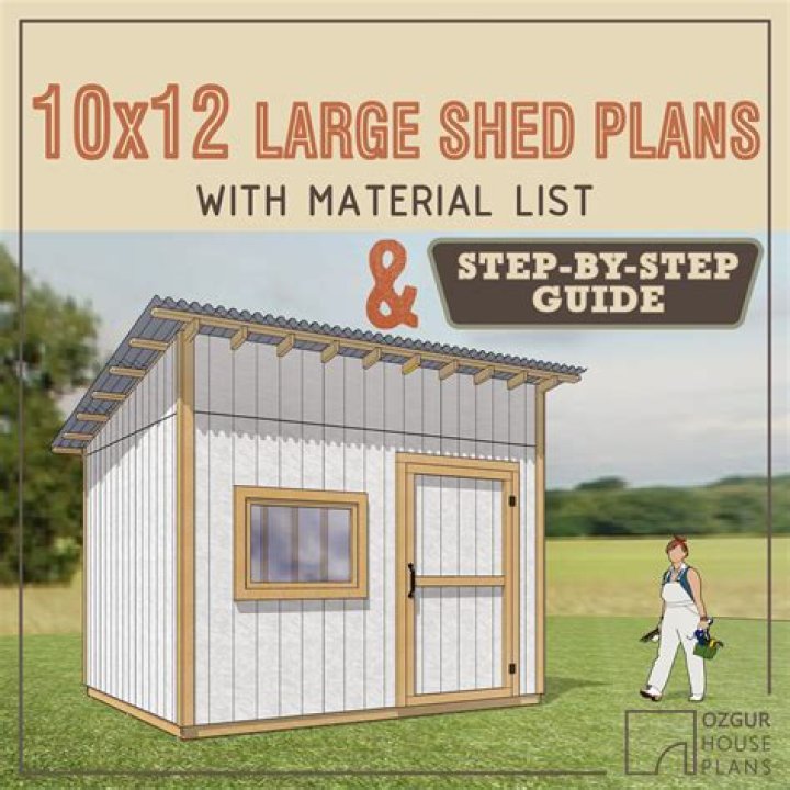 12x10 Shed Plans PDF – Easy Build & Storage Solutions