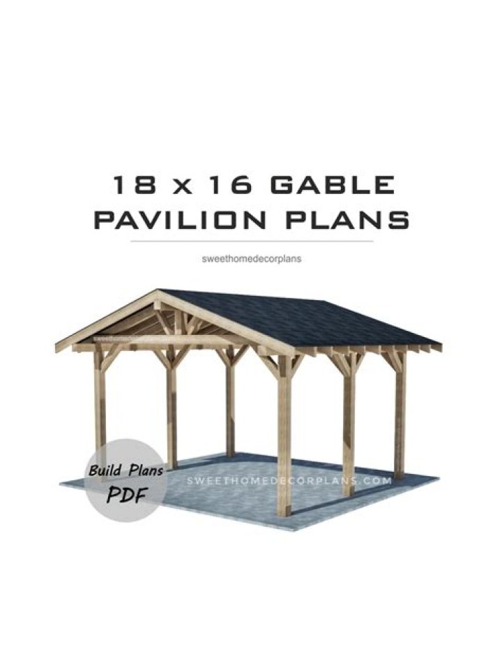 12x16 Free Gazebo Plans PDF – Download Instant Construction Blueprints