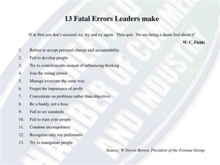13 Fatal Managerial Mistakes PDF: Avoid Costly Leadership Errors