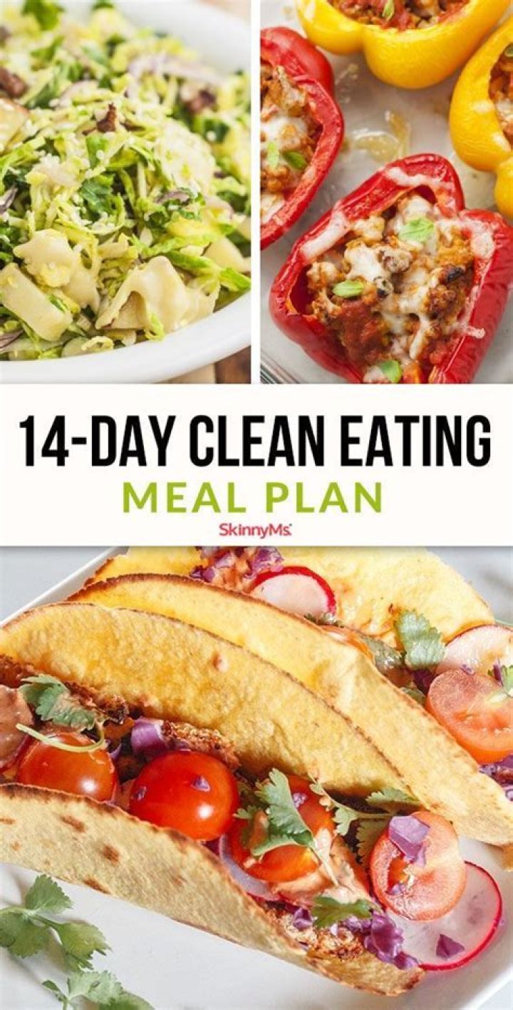 14-Day Clean Eating Meal Plan PDF for Healthy Weight & Vitality