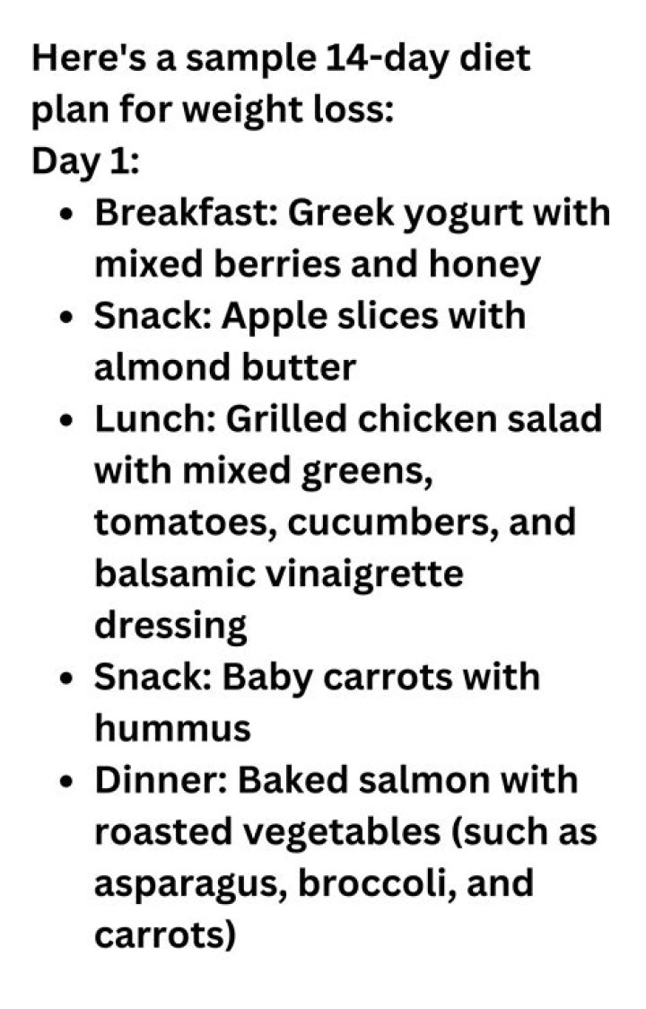 14-Day Extreme Weight Loss Diet Plan PDF – Free Download