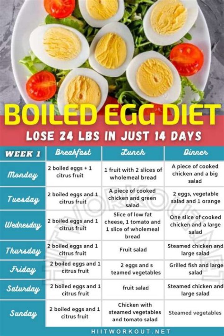 14-Day Egg Diet Plan PDF: Slim Down Fast with Protein-Packed Eggs