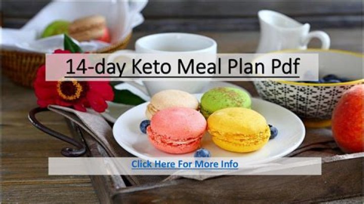 14-Day Keto Meal Plan PDF: Lose Weight Fast & Stay on Track