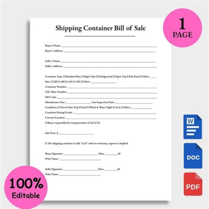 14 Days Shipping List PDF – Get Your Free Download Now
