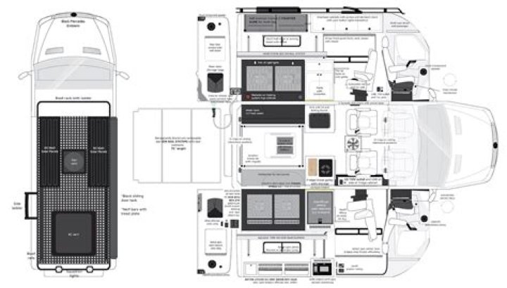 144 Sprinter Van Conversion Floor Plans PDF – DIY Garage & Storage Solutions