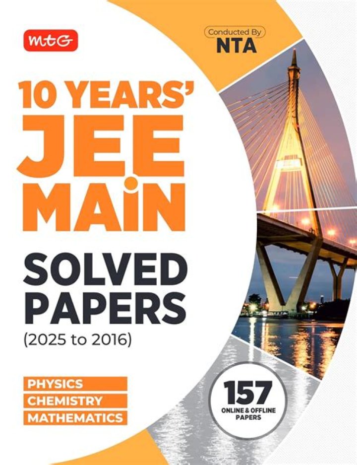 15 Years JEE Mains Solved Question Papers PDF – Complete Exam Prep