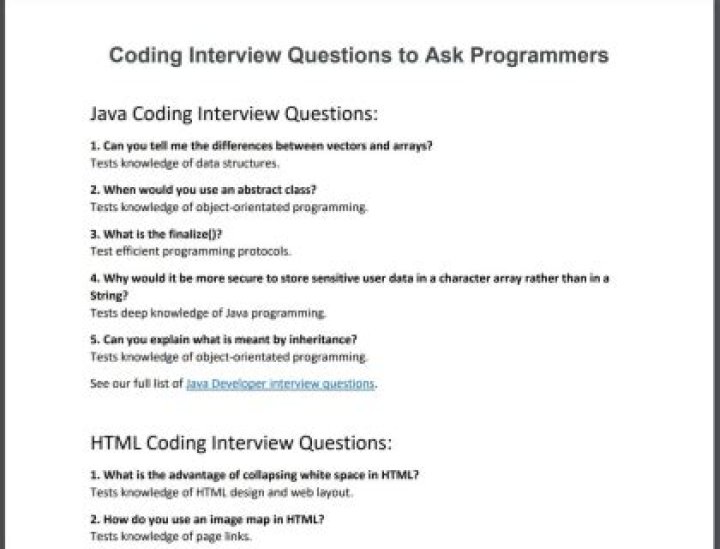 150 Essential Coding Interview Questions PDF: Master Your Next Tech Interview