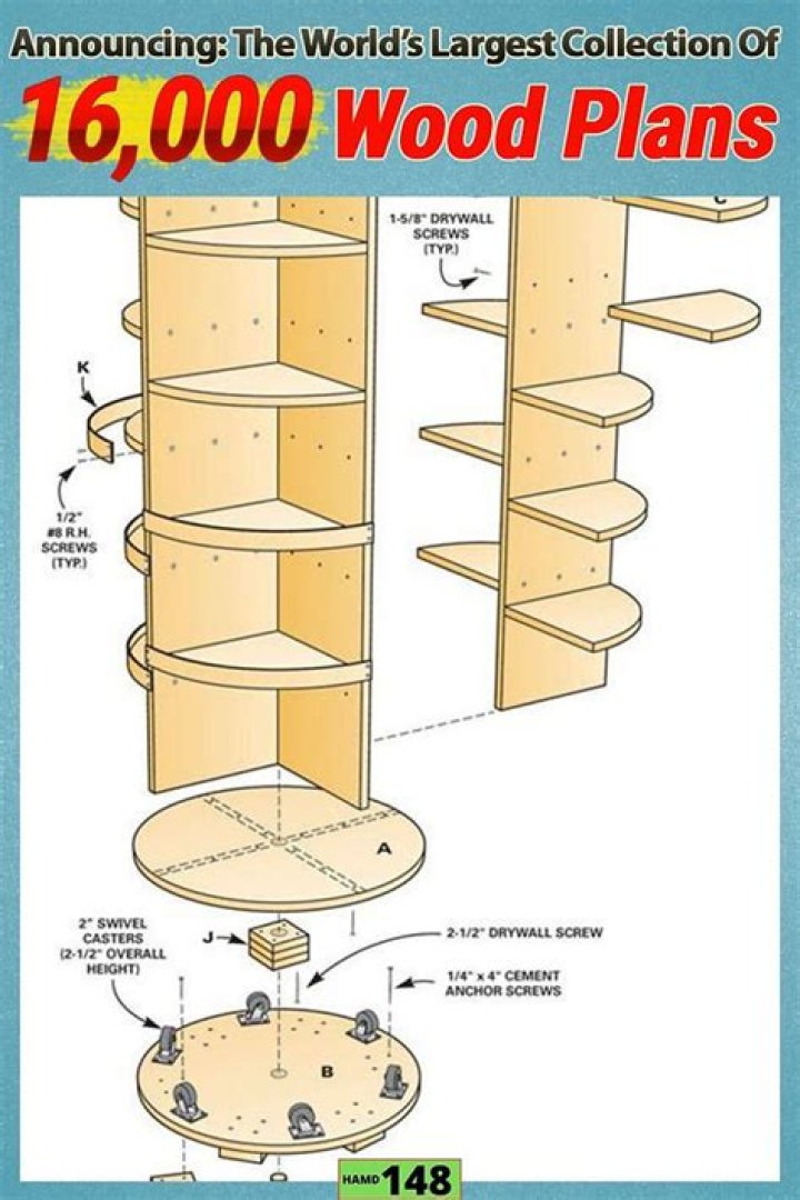 Free 16,000 Woodworking Plans PDF – Instant Download