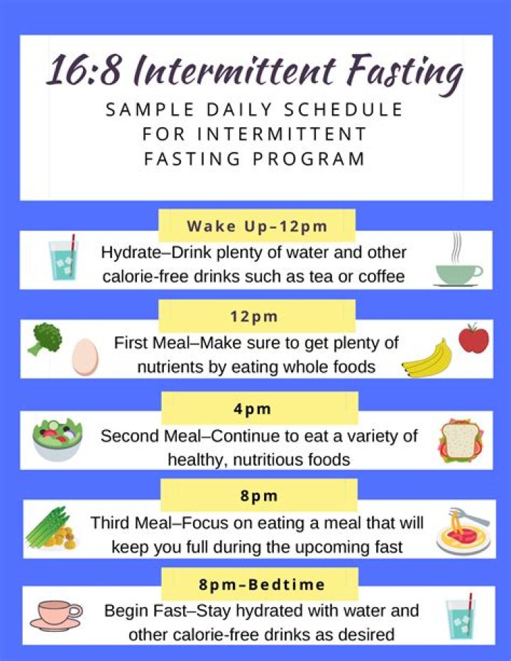 16:8 Intermittent Fasting Meal Plan PDF – Easy Daily Guide