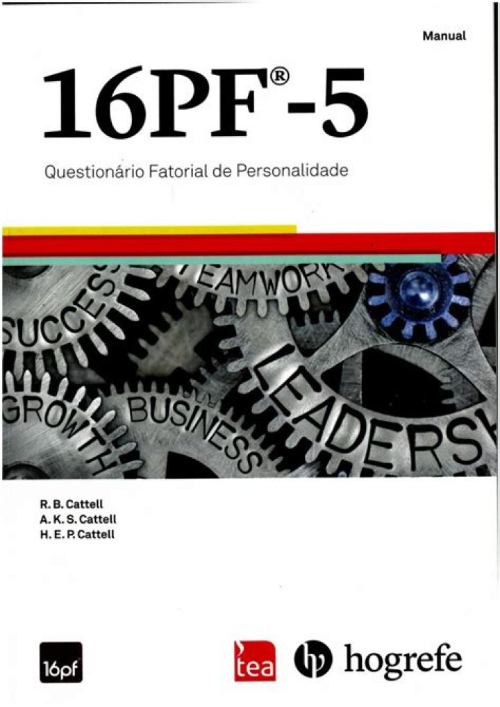 16pf Teste de Personalidade PDF: Descubra Seu Tipo Psicológico com o Testes Completo