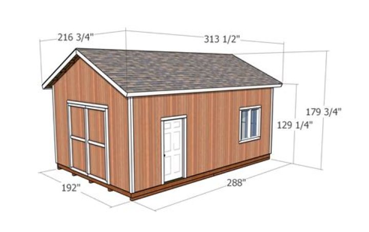 16x24 Shed Plans PDF – Easy DIY Construction Guide