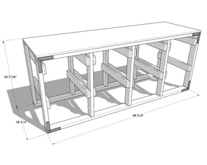 17-Gallon Tote Storage Rack Plans PDF Free – Easy DIY Storage Solutions