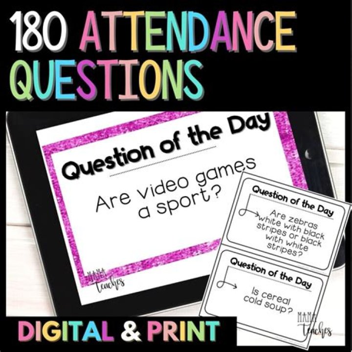 180 Attendance Questions PDF: Free Template & Guide