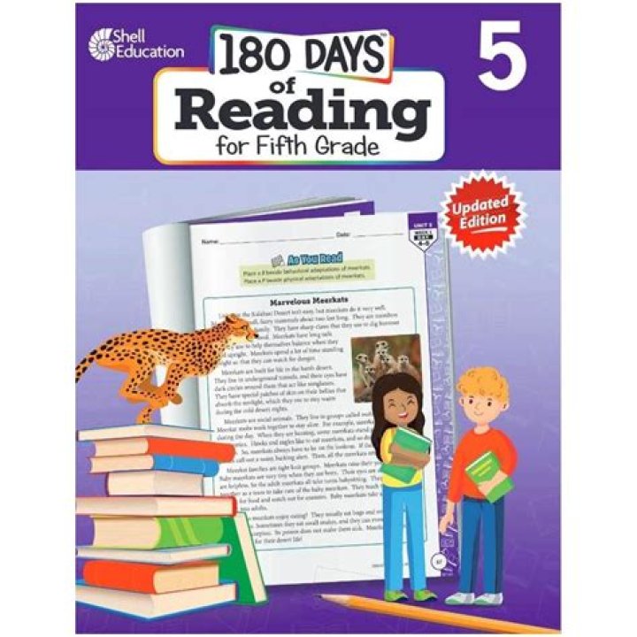 180 Days of Reading Practice for Fifth Graders Answer Key PDF