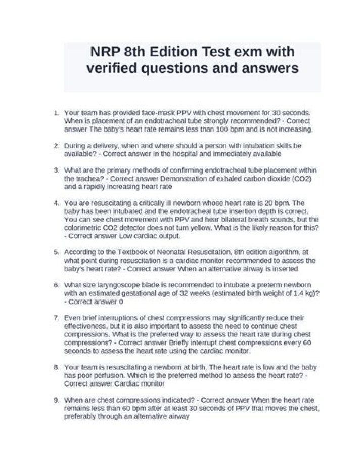 Free 18th Edition Exam Questions and Answers PDF Download