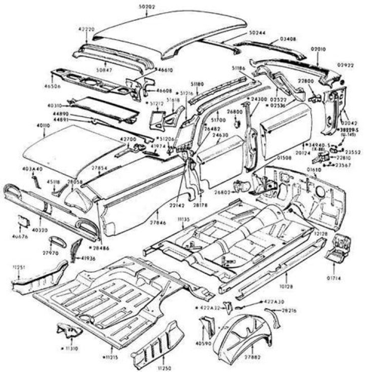 1968 Ford Mustang Parts List PDF – Free Download