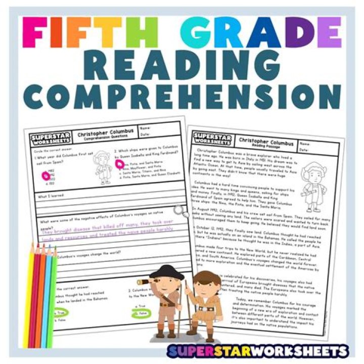 1980s Worksheet for Fifth Graders PDF – Fun Math & Reading Practice