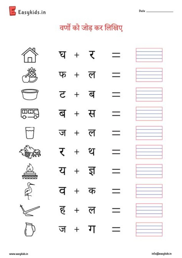 Download Free 1st Class Hindi Worksheets PDF for Instant Practice