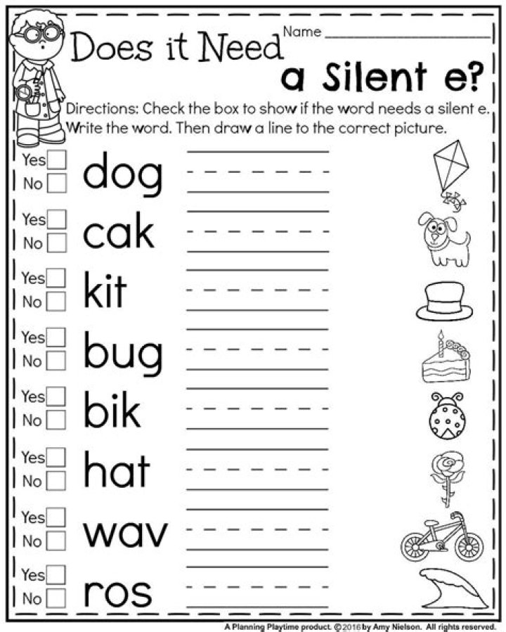 Free 1st Grade ELA Worksheets PDF for Home & Classroom Use