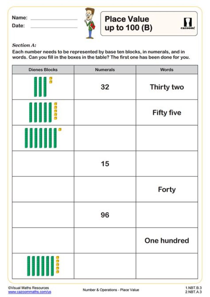 Free 1st Grade PDF Worksheets for Home & Classroom