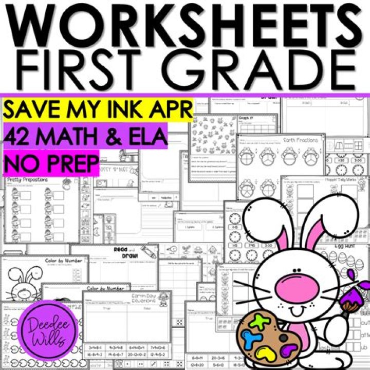 1st Grade Worksheets PDF Download – Free Printable Worksheets