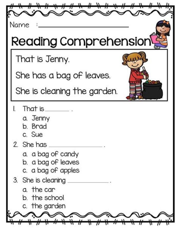 Free 1st Grade Worksheets PDF – Printable Math & Reading Printables
