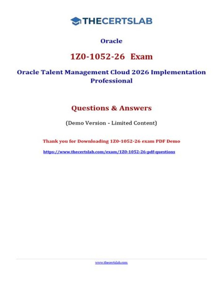 1Z0 051 Exam Questions PDF – Master Your Exam with Free Practice