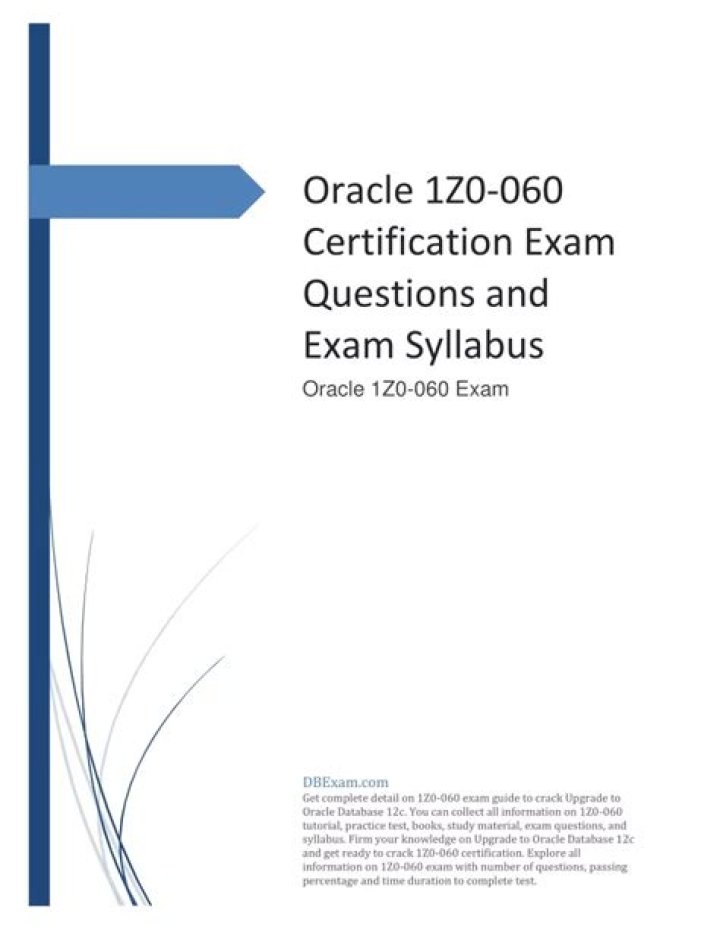 1Z0-060 Practice Test PDF – Pass ITIL V5 Successfully