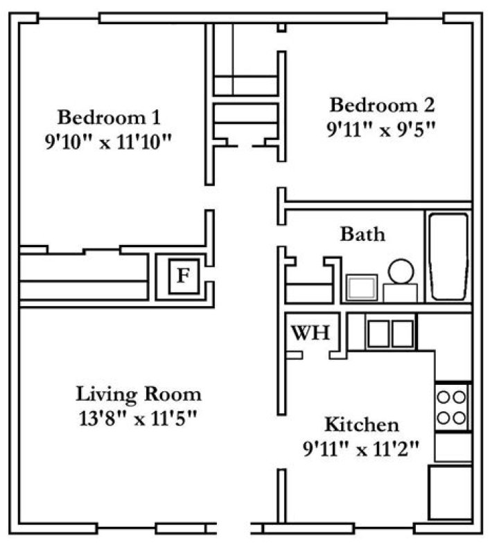 2 Bedroom Apartment Floor Plans PDF – Download Free Layouts