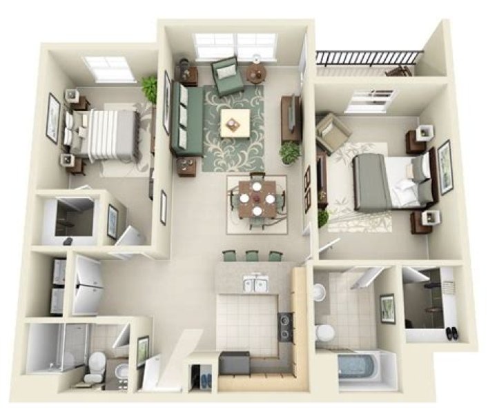 2 Bedroom Apartment Plans PDF – Perfect Layouts for Your Next Home