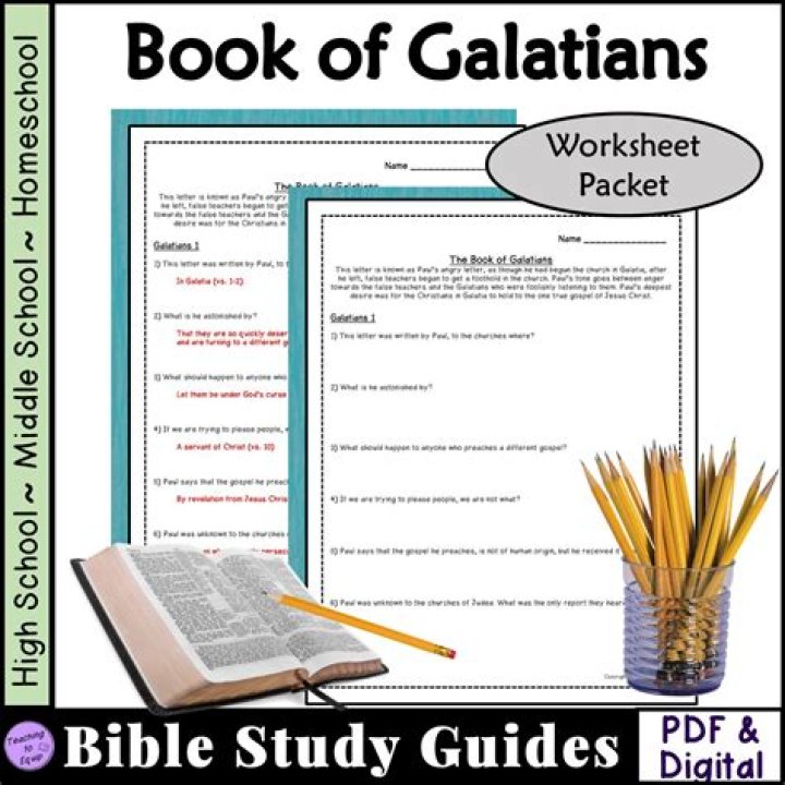 2 Galatians PDF Discussion Questions for Deep Bible Study