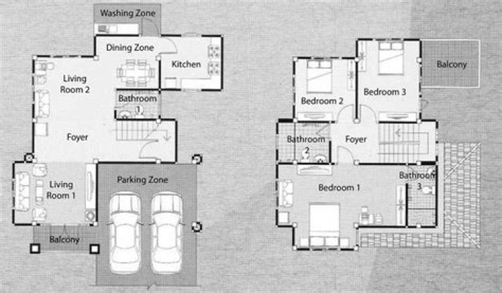 2-Storey House Floor Plan PDF – Download Complete Layouts