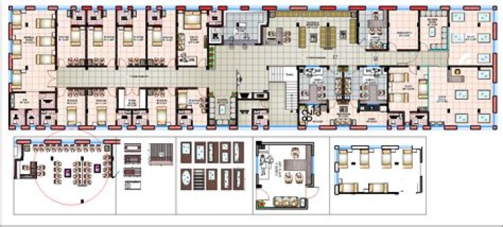 20 Bed Hospital Floor Plan PDF for Efficient Layout Design
